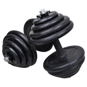 Thiết Bị Tập Thể Dục Trực Tuyến Bộ Tạ Tập Tạ Tập Gym Tại Nhà Thể Thao Và Tạ Cao Su Màu Đen Có Thể Điều Chỉnh - Product Image 4