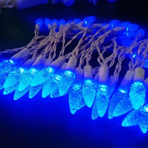 C6 dẫn đèn giáng sinh dây màu trắng - Product Image 3