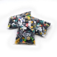 500 pièces/sac Rivets universels pour pare-chocs de voiture, attaches mixtes pour véhicules
