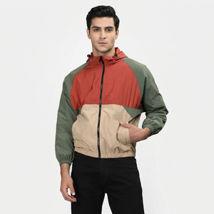 Hot Selling <b>Men</b> <b>Winter</b> Windbreaker <b>Jacket</b> Canvas <b>Waterproof</b> Breathable Hooded Outdoor Wear Custom Made New Design - Product Image 1