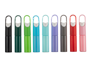 Flacon de parfum élégant givré avec crochet, atomiseur portable suspendu de 10 ml, petit flacon de voyage vide rechargeable à brume fine - Product Image 2