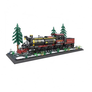 Đồ Chơi C0377 1232Pcs Giáng Sinh <span class=keywords><strong>Train</strong></span> Mô Hình Xây Dựng Khối Nhựa PC Set Cho Trẻ Em <span class=keywords><strong>Train</strong></span> Moc Gạch Cho Trẻ Em - Product Image 4