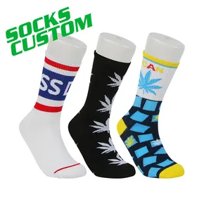 Ücretsiz tasarım ve MOCK-UP özel oem spor takımı çorap atletik pamuk basketbol çorapları özel spor çorap