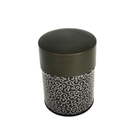 Vente en gros de boîtes de thé hermétiques de 50 g, boîte à thé en poudre de matcha avec double couvercle pour boîte à épices matcha