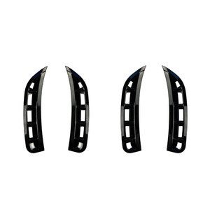 Cubierta de Ventilación de Entrada de Aire para Parachoques Delantero Mercedes-Benz GLE W167 2019-23 AMG, Negro Piano, Fibra de Carbono, Adhesivo ABS - Product Image 2