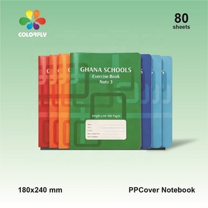 Cahier d'exercices scolaire professionnel de qualité Ghana, 40 feuilles, lignage simple - Product Image 2
