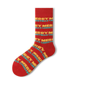 Custom Stockings Christmas Fun Christmas <b>Socks</b> for <b>Women</b> - Funny Xmas Gifts for Female Novelty Cozy Crew Cotton <b>Sock</b> Set - Product Image 2