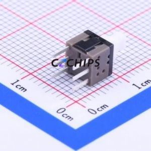 K8-5851D-L1 <b>Push</b> <b>Button</b> <b>Switch</b> Through hole Component (THT) <b>Switch</b> Self-Locking Rectangle <b>Button</b> Through Hole 100mA - Product Image 2
