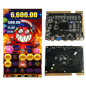เครื่องเล่นวิดีโอเกมหยอดเหรียญภาษาอังกฤษ LUCK Arcade Skill Game รองรับผู้เล่นหลายคน เชื่อมต่อผ่าน USB ใช้ไฟ 110-240V เหมาะสำหรับสวนสนุก - Product Image 6