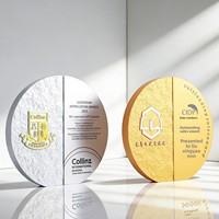 Trophée Médaille en Acrylique Créatif avec Relief, Personnalisation Gratuite du Design, Récompense pour Équipe de Personnel Exceptionnelle, Couronne, Événement Commercial, Souvenir, Chine