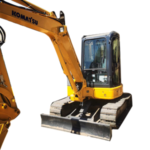 Miniexcavadora Komatsu PC50 de segunda mano a la venta | Excavadora hidráulica de 5 toneladas hecha en Japón | Precio bajo en Shanghai - Product Image 1