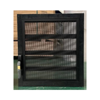 Auvent en aluminium imperméable de ventilation de profil de conception avec la moustiquaire