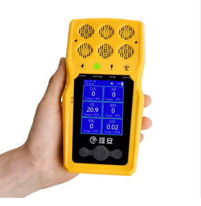 Dispositivo portátil de detección de <span class=keywords><strong>gas</strong></span> 6 en 1 con sensores combustibles y tóxicos personalizables - Product Image 3
