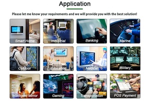 7 Inch LCD Touch Display Module 360 Nits RGB/LVDS 800*480 Dots Capacitive Touch Screen With FT5426 / FT5436 Chip - Product Image 6