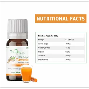 10ml <b>Dropper</b> <b>Bottles</b> | Turmeric Extract Drops | Curcuma longa | Anti-inflammatory, joint health, immunity | Curcumin, Turmerone - Product Image 2
