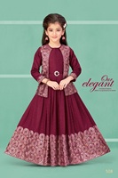 Prix d'usine direct enfants mariage princesse robe filles Sharara Styles Anarkali robe au prix de gros