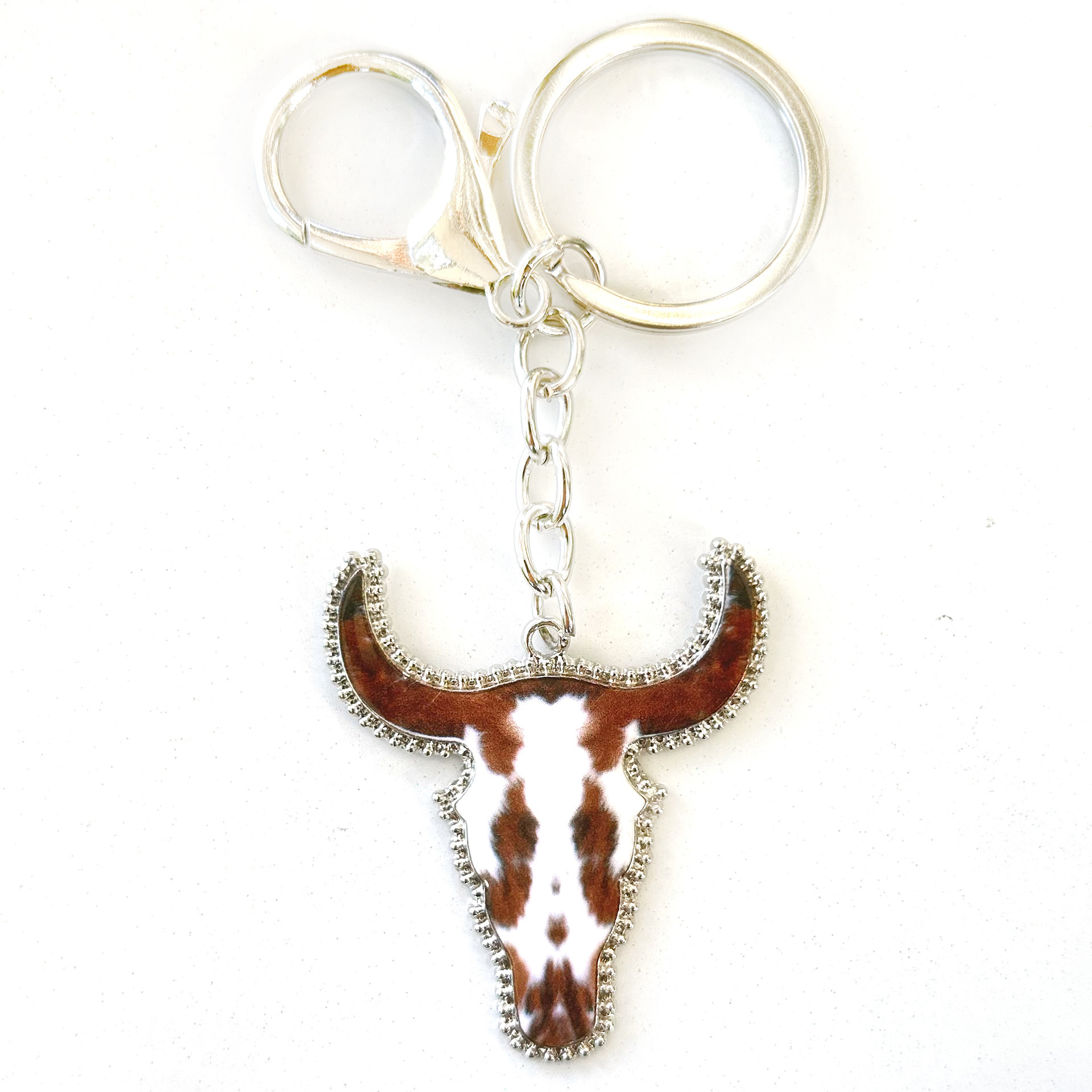 Western Keychain Vintage Cor Key Chains Cowgirl Bag Pendant Cowboy Key ...