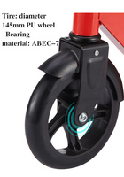 Tour populaire scooter et rouleau scooter avec 145mm roue pour adolescent enfants kick scooter