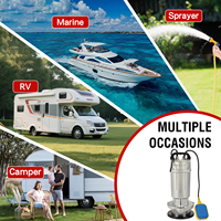 Pompe à eau submersible PMQ750 750W 1HP avec protection contre les surcharges intégrée pour l'alimentation en eau domestique, le drainage des étangs et des caves, haute qualité