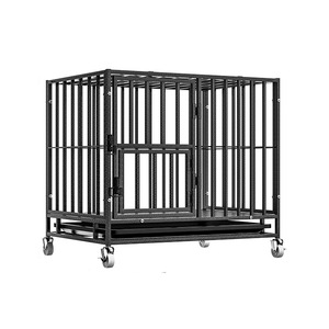 Gabbia per Cani in Tubo Quadrato Rinforzato Zincato con Lucernario, Resistente e Facile <span class=keywords><strong>da</strong></span> Installare - Product Image 5