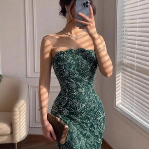 Serene Hill LA73117A <strong>Emerald</strong> Green Mermaid Evening <strong>Dress</strong> 2026 Strapless Formal Party Gowns for Red Carpet Gala Events - Product Image 2