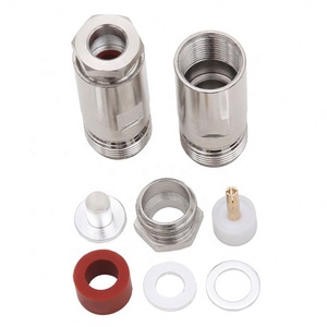 <span class=keywords><strong>Connecteur</strong></span> RF femelle droit en laiton de type N 50 ohms à serrage pour câble coaxial LMR240, en stock, vente chaude - Product Image 2