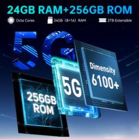Smartphone robuste WP35 5G d'origine, tout neuf, 6,6 pouces, Android 14, 11000 mAh, 24 Go + 256 Go, 64 MP, NFC, version mondiale