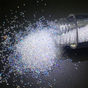 3D Pixie Nail Art Micro <span class=keywords><strong>Crystal</strong></span> Rhinestones AB Caviar Beads Nail Stones Rhinestones Pixie AB Flatback Nail Pixie Crystals - Product Image 2