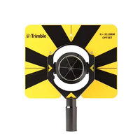 Prisma Traverse dengan Target Bidik dan Lapisan AR -35mm Offset Trimble S-Series Total Stations
