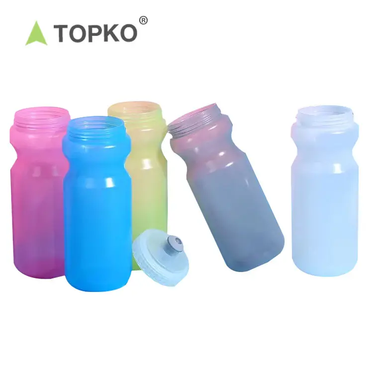 TOPKO customized cycling drinking sports bottle PE water bottle