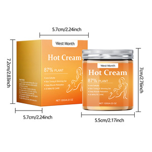 Crème <span class=keywords><strong>amincissante</strong></span> chaude pour hommes et femmes, sans effets secondaires, pour la perte de poids et la combustion des graisses sur les mollets, les seins, la taille, le ventre, le <span class=keywords><strong>visage</strong></span> et le corps, avec logo personnalisé - Product Image 6