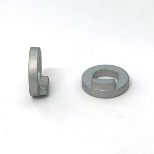 Tuerca tipo T para rotor de motor, placa de retención M5 M6, eje de 8 mm, aluminio niquelado para equipos de transporte ferroviario - Product Image 3