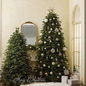Vente en gros d'usine Honghan, sapin de Noël artificiel de luxe pour la maison, 24 mètres, en PE, avec lumières LED, pour usage intérieur, hôtel - Product Image 5