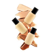 Fond de teint liquide mat vegan longue tenue, waterproof, illuminateur, avec écran solaire, pour peaux foncées, 16 couleurs, marque privée OEM