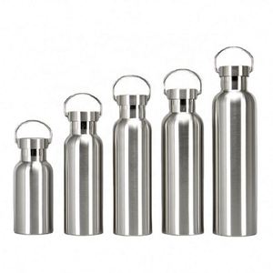Bouteilles d'eau personnalisées en gros avec logo, bouteilles de sport en acier inoxydable pour cadeaux promotionnels - Product Image 1