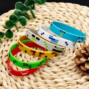 <b>Electronic</b> <b>Game</b> Rubber Wristband <b>Game</b> Party Wristband Provides Players with Gifts for Birthdays Colored Silicone Wristband - Product Image 5