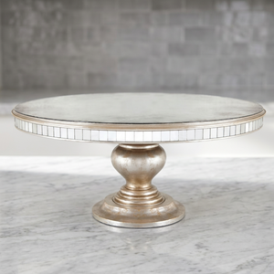 Mesa de Centro Plegable Moderna con Base de Acero y Superficie Metálica para Muebles de Sala de Estar - Product Image 2