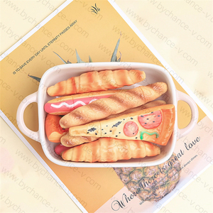 Idée cadeau pour les invités de la fête baguette pizza tranche croissant hotdog en forme de stylo à bille drôle pour les prix du <span class=keywords><strong>concours</strong></span> de la saison des fêtes - Product Image 3
