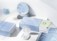 Boîte d'emballage dentaire de luxe faite à la main, écologique, rigide, protectrice, avec gaufrage, pour cosmétiques et crèmes pour le visage, OEM ODM