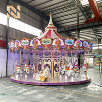 Carrousel de luxe européen Nova Rides, 24 places, pour centre commercial, intérieur/extérieur, Luna Park, manège de carnaval à vendre