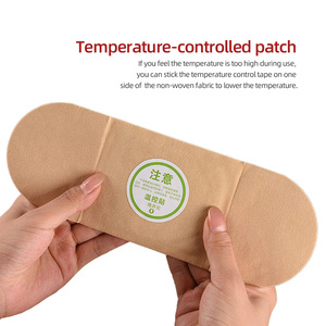 Jishantang Langanhaltende Selbstwärmende Eisenpulver-Moxibustionspflaster CE-Zertifiziert Einweg-Wermut-Kräuterpads 23,5x8cm für die Taille - Product Image 2