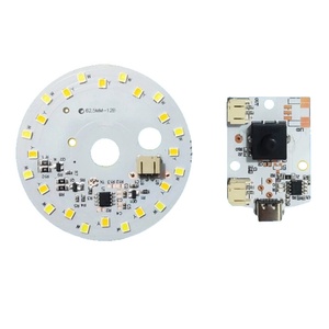 High Lumen Round LED PCBA Board Circular Aluminum PCB for OEM ODM Plant Grow <b>Lights</b> and Agricultural Lamps - Product Image 1