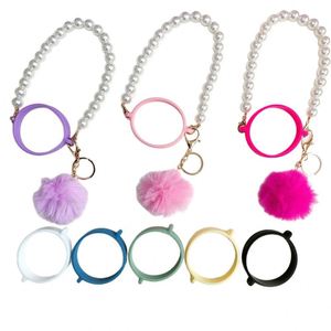 Pearl Chain <b>Water</b> <b>Bottle</b> Hand <b>Strap</b> Compatible with Stanley Tumbler Cup Lanyard Cup Chain for Cold Cup Handle Ring - Product Image 5