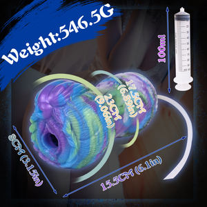 GEEBA-Coupe de masturbation en silicone pour adultes de 18 ans <span class=keywords><strong>et</strong></span> plus. - Product Image 6