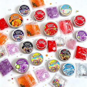 ของเล่นสไลม์กลิตเตอร์ ดินน้ำมันใส บีบเล่นได้ เด้งดึ๋ง ของรางวัลในห้องเรียน ของเล่นเสริมพัฒนาการ คละสี บรรจุในขวดโหลสำหรับส่งออก - Product Image 6