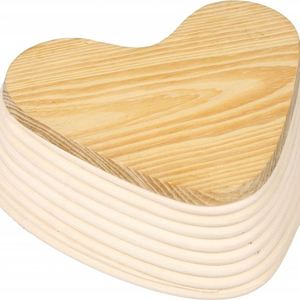 Cesta <span class=keywords><strong>de</strong></span> fermentación ovalada <span class=keywords><strong>de</strong></span> bambú y ratán resistente para masa madre, tipo Panadero Lino Couche, 25x15x8 cm - Product Image 2