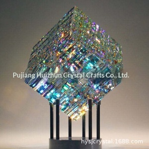 Attrape-soleil <span class=keywords><strong>Magik</strong></span> Chroma Cube, décoration de table en cristal - Product Image 2