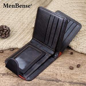 Portafoglio da uomo economico in pelle con bottone a forma di cartone animato - Product Image 5