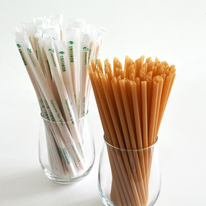 Food Grade <b>PLA</b> Drinking Straws Disposable Biodegradable Beverage Straws for Cafe Restaurant and Takeaway - Product Image 5