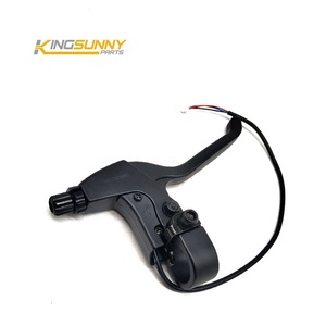 Accessoires pour trottinette électrique Levier de frein gauche pour <span class=keywords><strong>Ninbot</strong></span> P65/P100S Kickscooter Poignée en alliage d'aluminium Pièces de rechange pour frein - Product Image 2